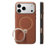 TORRAS Ostand Q3 VegSkin do iPhone 18 Pro / 17 Pro MagSafe (brown) - 1586506 - zdjęcie 1